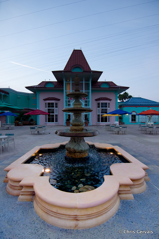 Caribbean Beach Resort OPR Fountain